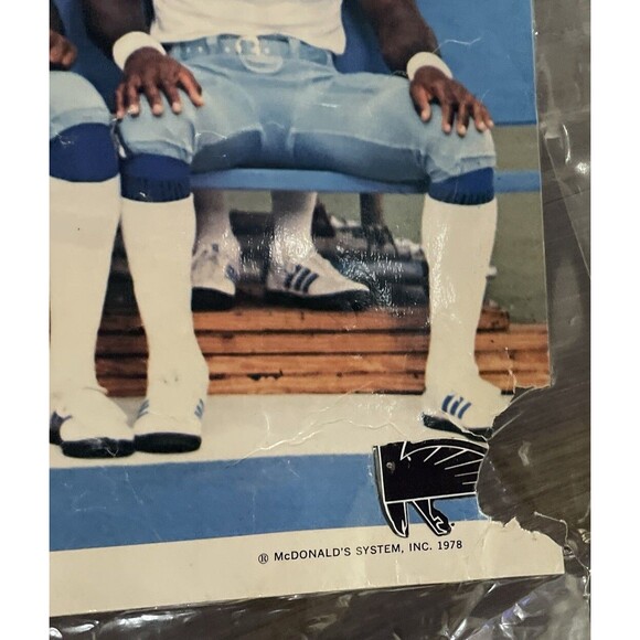 RARE VINTAGE 23x34 1978 Super Bowl VII Champions Dallas Cowboys Two-Sided Poster - Picture 5 of 16